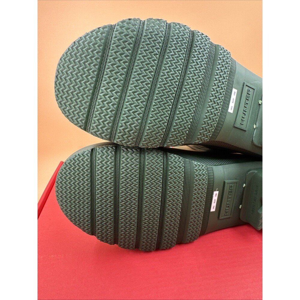 Hunter Original Chelsea Women's Waterproof Ankle Rain Boots, Green Size 6 - Picture 11 of 16